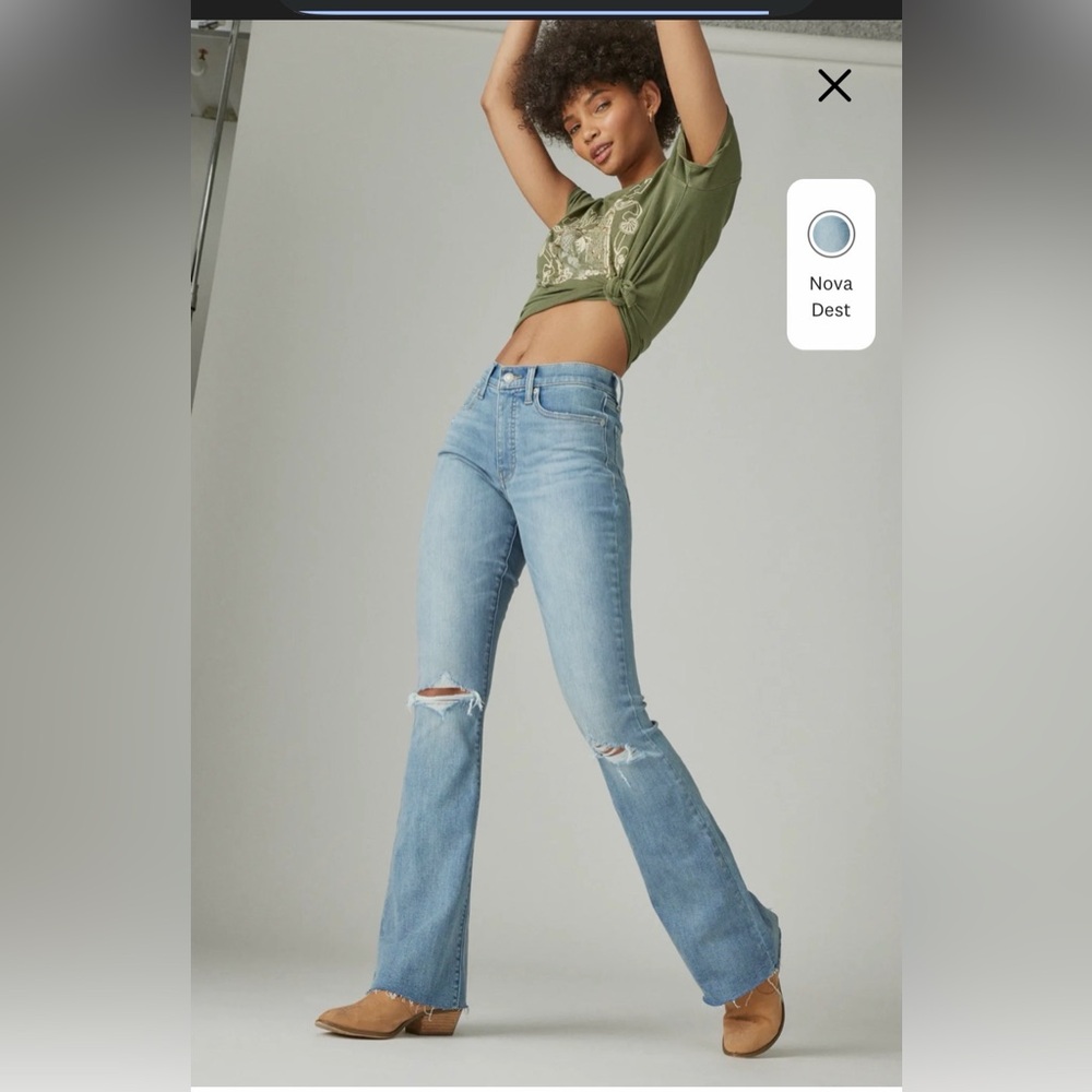 LUCKY BRAND | High Rise Stevie Flare jeans  women’s size 8